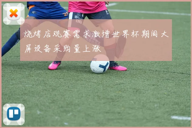 烧烤店观赛需求激增世界杯期间大屏设备采购量上涨