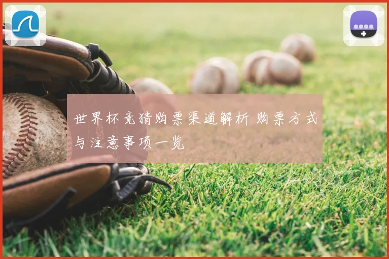 世界杯竞猜购票渠道解析 购票方式与注意事项一览